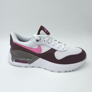 AIR MAX SYSTM (GS) White/Burgandy/Pink  Kids Shoes   DQ0284 116